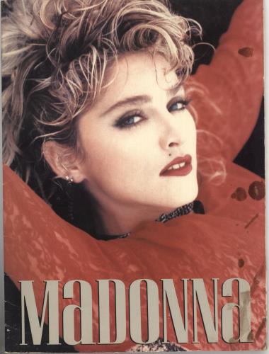 Madonna Virgin Tour - Vg USA Tour Programme TOUR PROGRAMME